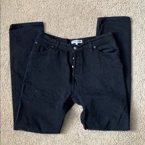 Re/Done Black Jeans